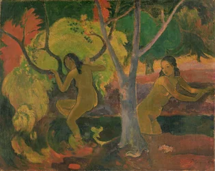 Badende auf Tahiti, 1897